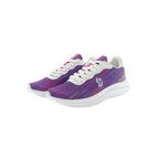 Violet Polyester Women's Sneaker