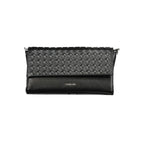 "Black Polyester Women Shoulder Bag"