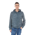 Graue Herrenjacke aus Polyamid