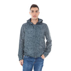 Graue Herrenjacke aus Polyamid
