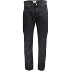Black Cotton Men Jeans