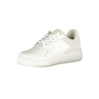 Weißer Leder-Sneaker für Damen