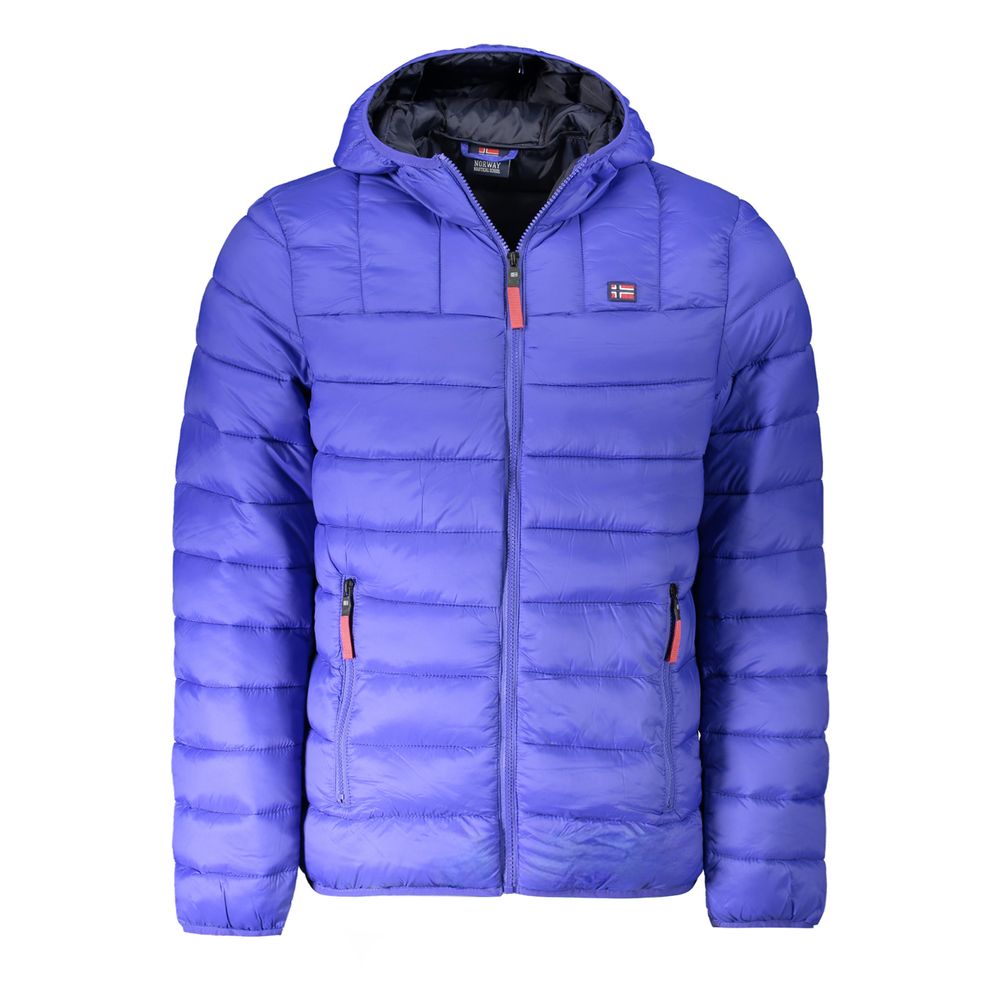 Giacca da uomo in poliammide blu