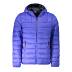 Giacca da uomo in poliammide blu