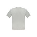 Gray Cotton Men's T-Shirt