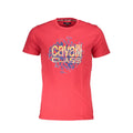 Rotes Baumwoll-Herren-T-Shirt
