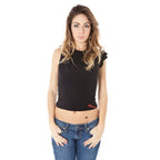 Black Micro Modal Women T-Shirt