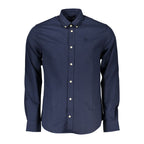 Camicia da uomo in cotone bianco