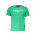 Grünes Baumwoll-Herren-T-Shirt