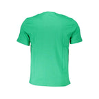 Grünes Baumwoll-Herren-T-Shirt