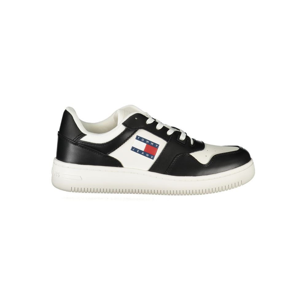White Polyurethane Women's Sneaker