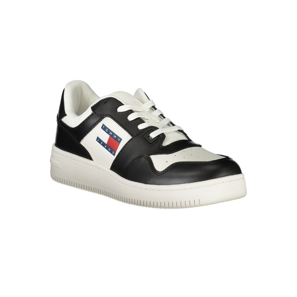 White Polyurethane Women's Sneaker