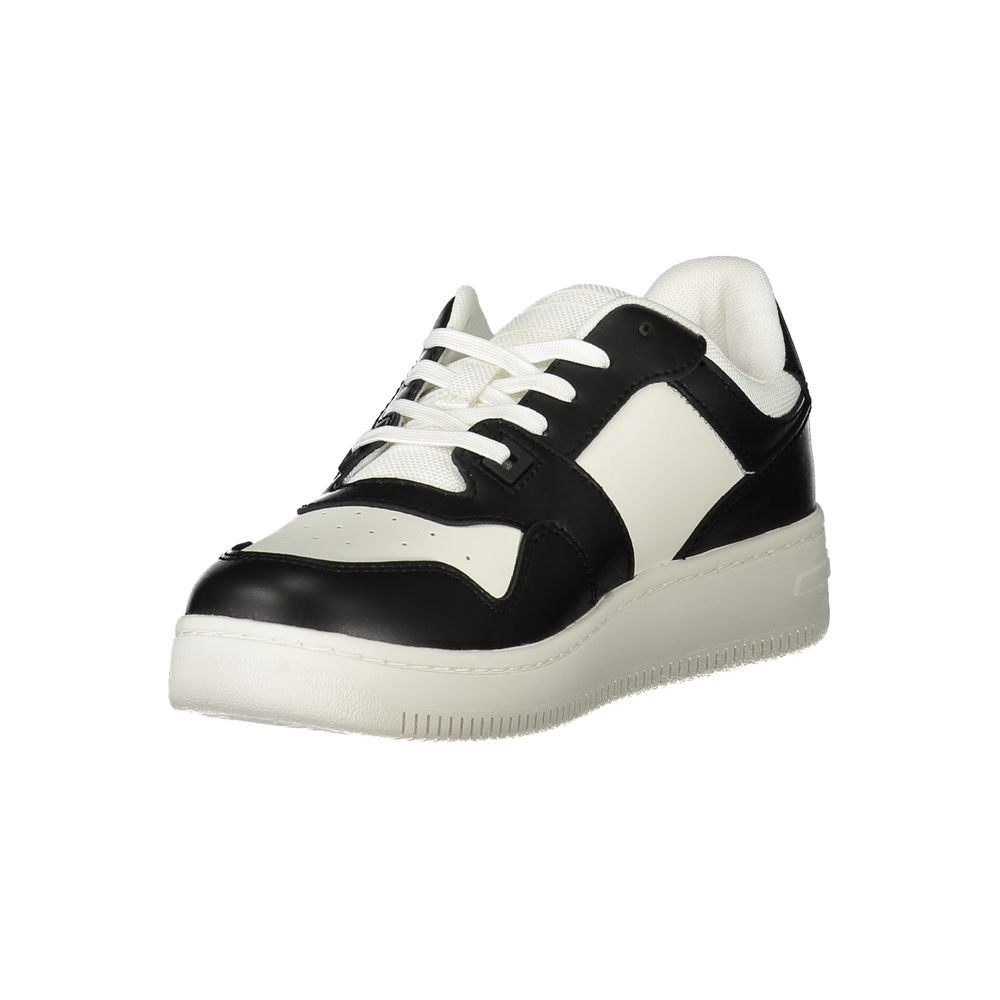 White Polyurethane Women's Sneaker