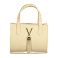 Beige Polyurethane Womens Bag