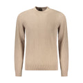 Maglione da uomo in cotone beige
