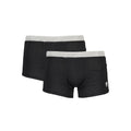 Herren Boxershorts aus schwarzer Baumwolle
