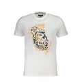 Weißes Herren-T-Shirt aus Baumwolle