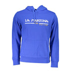 Herren Hoodie aus blauer Baumwolle
