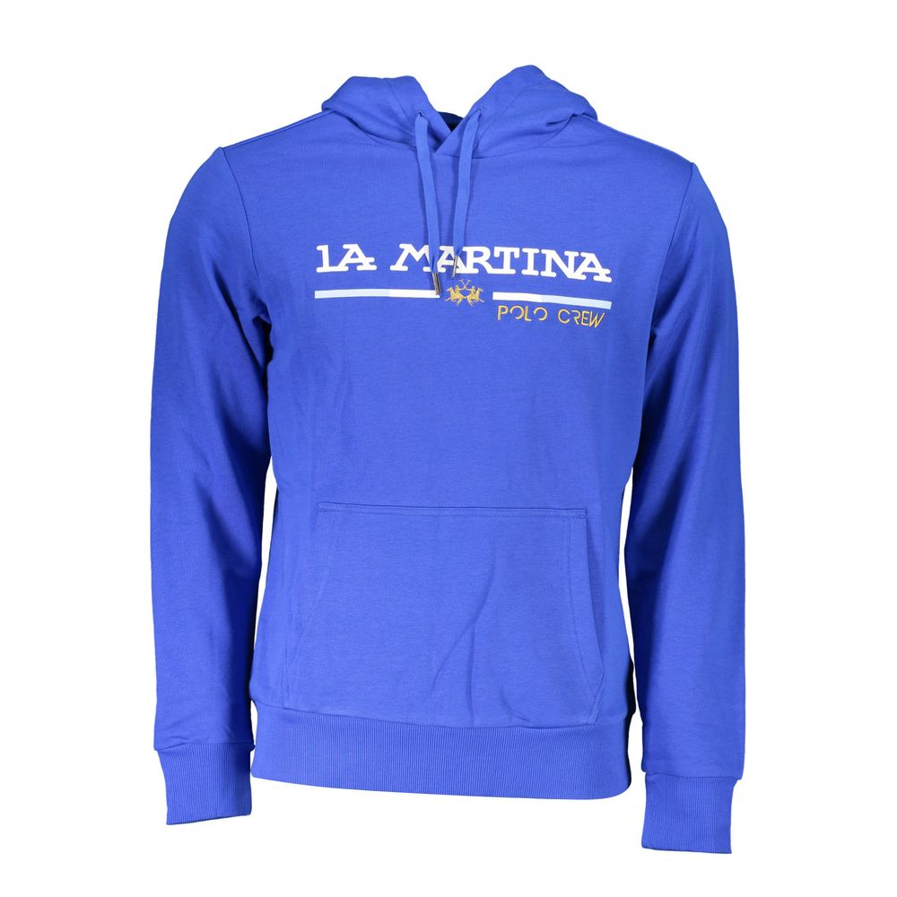 Herren Hoodie aus blauer Baumwolle