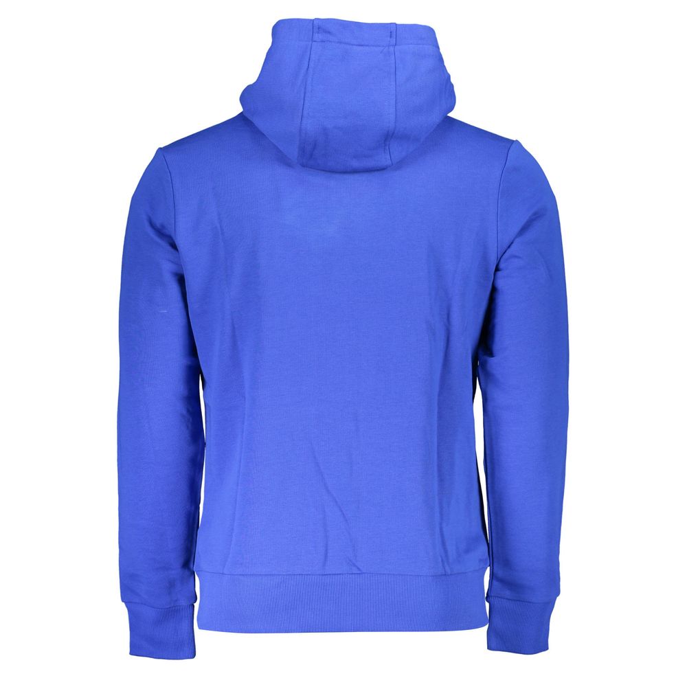 Herren Hoodie aus blauer Baumwolle