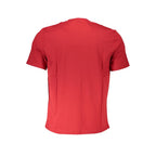 Rotes Baumwoll-T-Shirt für Herren