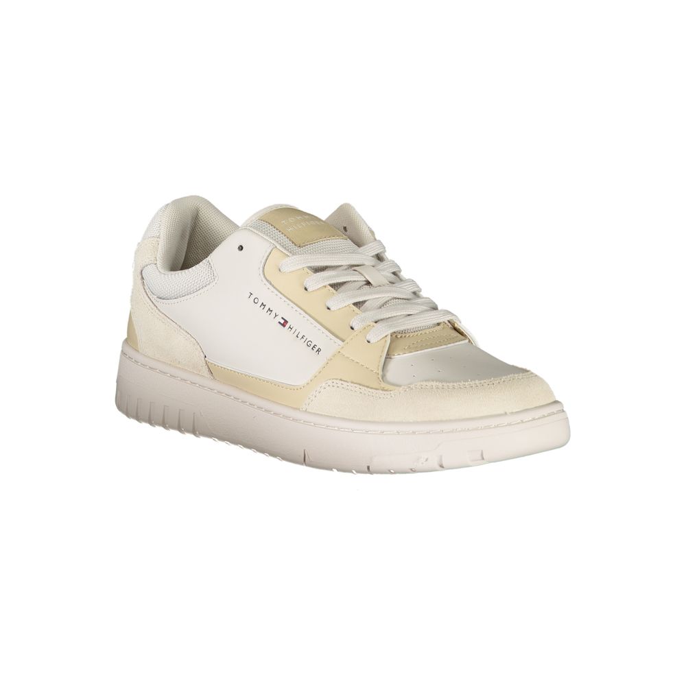 Beige Polyurethan Herren-Sneaker