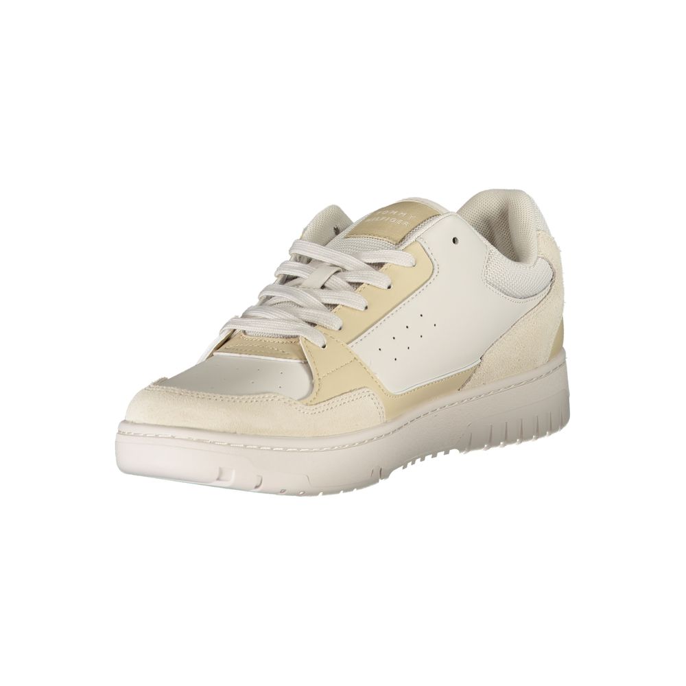 Beige Polyurethan Herren-Sneaker