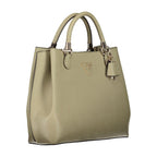 Verde Poliuretano Women's Handbag