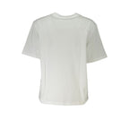 Weißes Baumwoll-T-Shirt