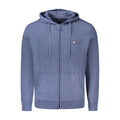 Men's Blue Polyamide Cardigan
