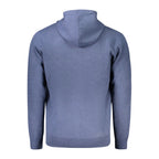 Men's Blue Polyamide Cardigan