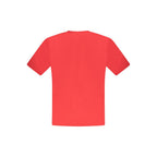 Red Cotton Men's T-Shirt