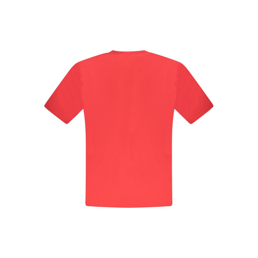 Red Cotton Men's T-Shirt