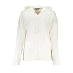 White Cotton Women's Hoodie