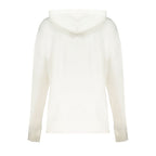 White Cotton Women's Hoodie