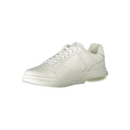 White Polyurethane Men's Sneaker