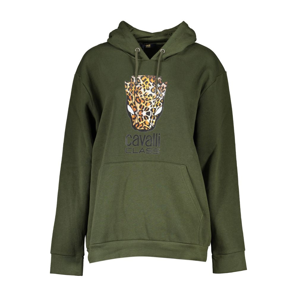 Grünes Polyester-Sweatshirt für Damen