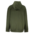 Grünes Polyester-Sweatshirt für Damen