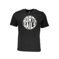 Black Cotton Men's T-Shirt