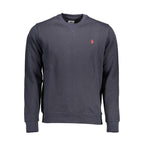 Blue Cotton Men's Sweatshirt
