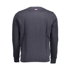 Blue Cotton Men's Sweatshirt