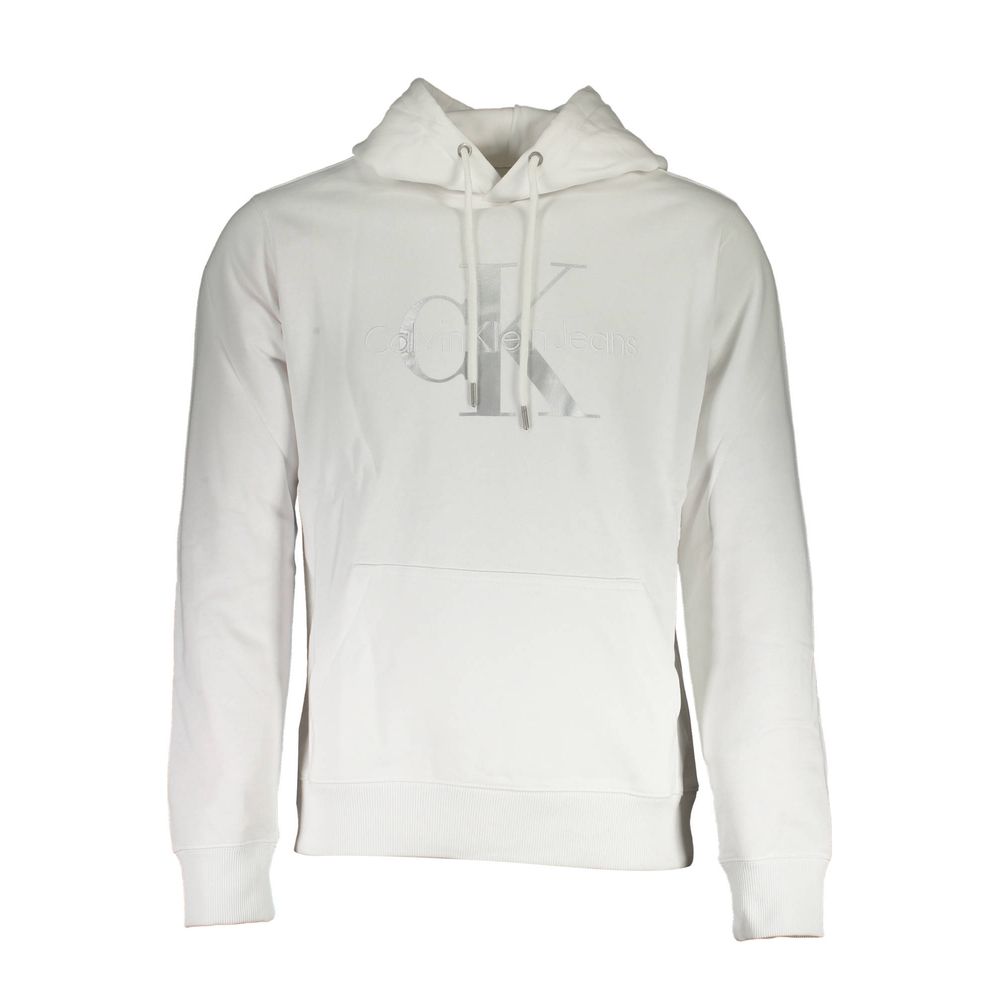 Herrenpullover aus weißer Baumwolle