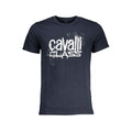 Blu Cotton Men T-Shirt