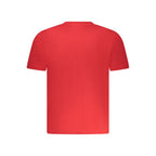 Rotes Baumwoll-Herren-T-Shirt