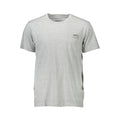 Herren-T-Shirt aus grauer Baumwolle