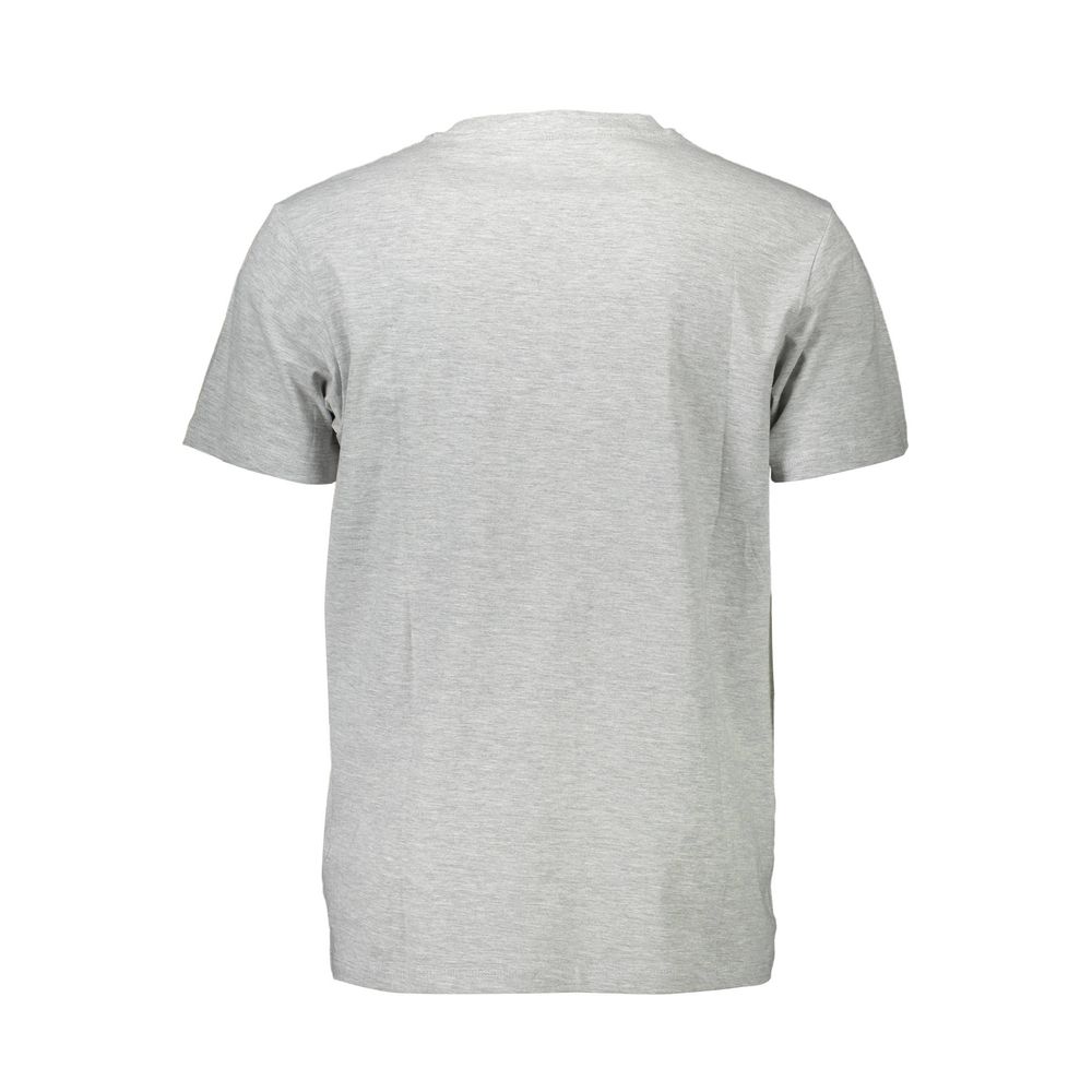 Herren-T-Shirt aus grauer Baumwolle