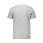 Herren-T-Shirt aus grauer Baumwolle