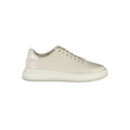 Beigefarbener Damen-Sneaker aus Leder
