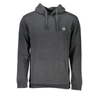 Herren-Sweatshirt, Baumwolle, Grau