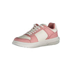 Women's Pink Polyurethane Sneaker